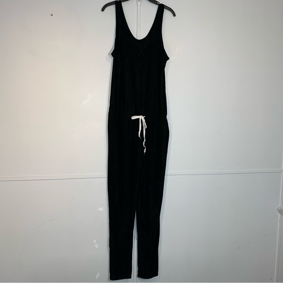 HONEYDEW INTIMATES Just Chillin Sleeveless Jumpsuit in Black - Picture 3 of 11